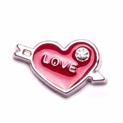 Arrow Through Red Heart