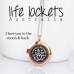 I love you to the moon & back - 2.5cm plate