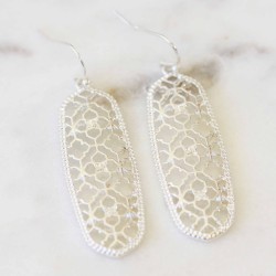 Kate Earrings - Silver Tone Kate Earrings - Silver Tone