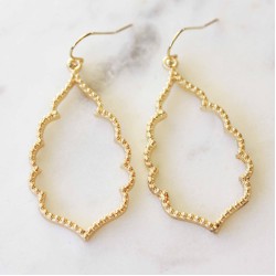Hannah Earrings - Gold Tone Hannah Earrings - Gold Tone