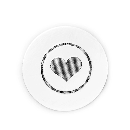 Life Lockets Heart Logo Plate - Exclusive to Life Lockets Life Lockets Heart Logo Plate - Exclusive to Life Lockets