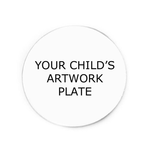Your Child's Artwork/Handprint Plate Your Child's Artwork/Handprint Plate