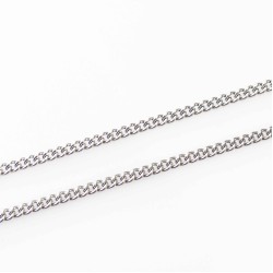 Curb Necklace - 24 - 26 inch (61-66cm) 