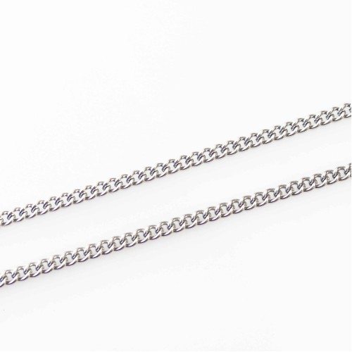Curb Necklace - 24 - 26 inch (61-66cm) 