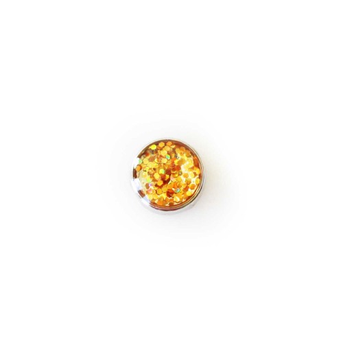 Gold Glitter Charm
