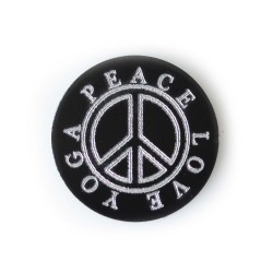 Peace Love Yoga - Engraved Plate
