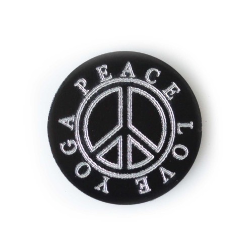 Peace Love Yoga - Engraved Plate