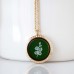 Birth Flower Plate - To fit 3cm lockets Birth Flower Plate - To fit 3cm lockets