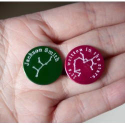 Constellation Plate - To fit 3cm lockets Constellation Plate - To fit 3cm lockets