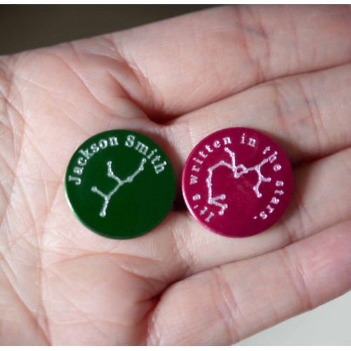 Constellation Plate - To fit 3cm lockets Constellation Plate - To fit 3cm lockets