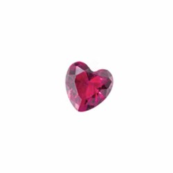 Heart Birthstone - January Heart Birthstone - January