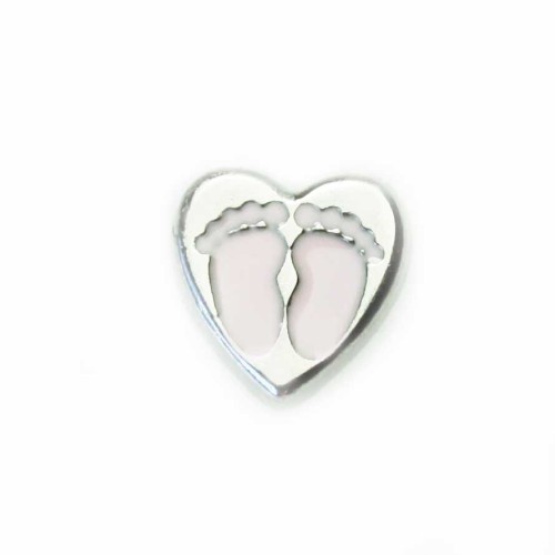 Pink Feet Heart