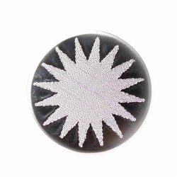 Engraved Star Burst 2 Plate