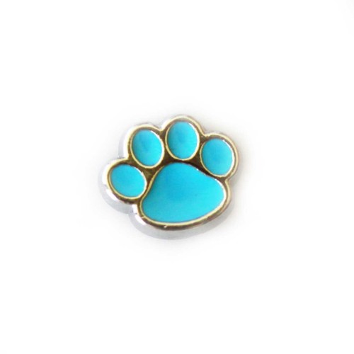 Blue Paw Print