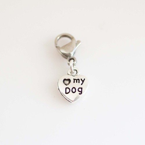 I Love My Dog Dangle 