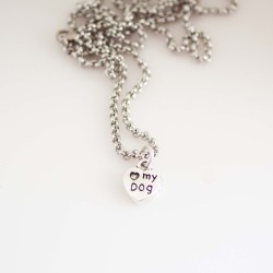 I Love My Dog Necklace I Love My Dog Necklace