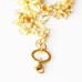 Cable Necklace - Gold Tone - 30 inch
