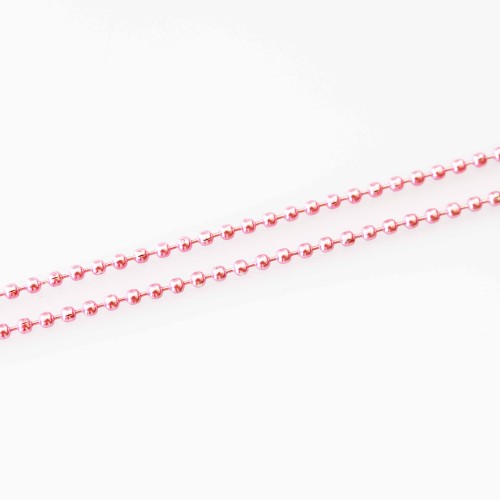Pink Ball Necklace