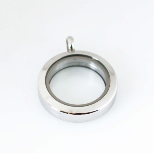 Small Silver Magnetic Locket