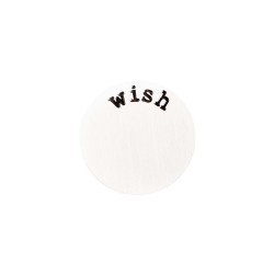 Wish Plate -  to fit 2.5cm lockets