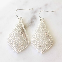 Macy Earrings - Silver Tone Macy Earrings - Silver Tone