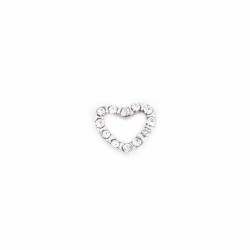 Open Diamante Heart Open Diamante Heart