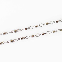 Ball Link Necklace - 28 inch (71cm) Silver Tone Ball Link Necklace - 28 inch (71cm) Silver Tone