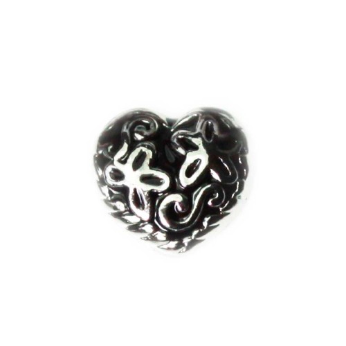 Flower Swirl Heart