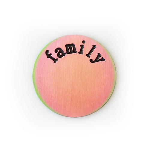 Family Plate - Rainbow Tone