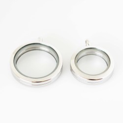 Mummy and Me - Silver Tone - Screw Top Mummy and Me - Silver Tone - Screw Top