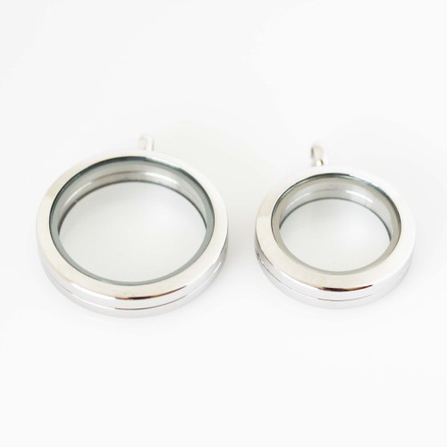 Mummy and Me - Silver Tone - Screw Top