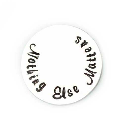 Nothing Else Matters Plate