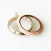 Rose Gold Stardust Screw Top Locket - 3cm Wide