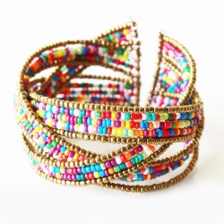 Rainbow Twisted Cuff Rainbow Twisted Cuff