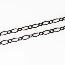 Cable Necklace - Black Tone - 30 inch Cable Necklace - Black Tone - 30 inch