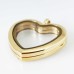Yellow Gold Heart Locket - Tall Yellow Gold Heart Locket - Tall