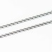 Rolo Necklace - Silver Tone - With Dangle Ring