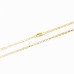 1.8mm Cable Necklace - Gold Filled - 18 inch (46cm) 
