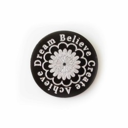 Dream Believe Create Achieve - Plate - to fit a 3cm locket