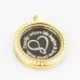 Family: where life begins & love never ends... - Locket and Plate Set - 3cm Family: where life begins & love never ends... - Locket and Plate Set - 3cm