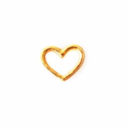 Gold Heart Outline