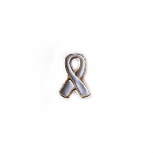 Grey Awareness Ribbon