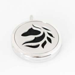 Perfume/Essential Oil Locket - Horse Locket - Silver Tone Perfume/Essential Oil Locket - Horse Locket - Silver Tone