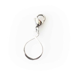 Infinity Dangle - Sterling Silver
