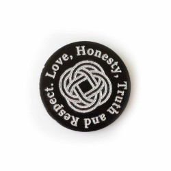 Love, Honesty, Truth and Respect - Plate - to fit 3cm locket