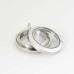 Silver Screw Top Locket - Small (2.5cm)