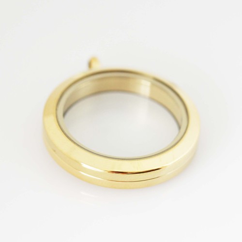 Yellow Gold Screw Top Locket