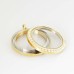 Yellow Gold Bling Screw Top Locket