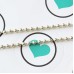 3mm Ball Chain Necklace - Sterling silver FROM $30 click for more length options. 3mm Ball Chain Necklace - Sterling silver FROM $30 click for more length options.