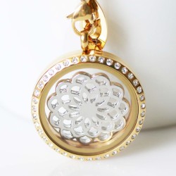 Locket + Intricate Spiral Combo Locket + Intricate Spiral Combo